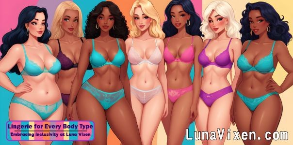 Lingerie for Every Body Type: Embracing Inclusivity at Luna Vixen